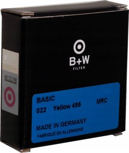 Filtr B+W B+W Filter 58mm yellow 495 MRC Basic 2