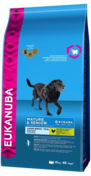 EUKANUBA Mature & Senior Large Breed 15kg 1