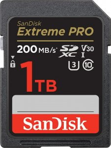 Karta SanDisk Extreme PRO SDXC 1 TB Class 10 UHS-I/U3 V30 (SDSDXXD-1T00-GN4IN) 1