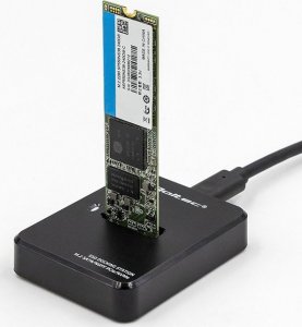 Stacja dokująca Qoltec Stacja dokująca dysków SSD M.2 SATA / PCIe | NGFF / NVMe | USB 3.1 (50313) 1