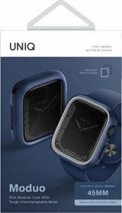 Uniq Etui UNIQ Moduo Apple Watch 4/5/6/7/8/SE 44/45mm niebieski-szary/blue-grey 4