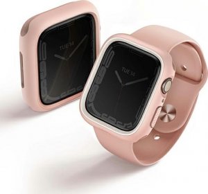 Uniq Etui UNIQ Moduo Apple Watch 4/5/6/7/8/SE 44/45mm różowy-biały/blush-white 2
