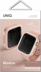 Uniq Etui UNIQ Moduo Apple Watch 4/5/6/7/8/SE 44/45mm różowy-biały/blush-white 4