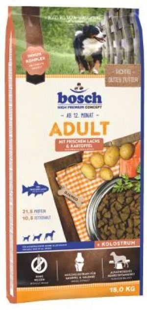 Bosch PIES 15kg ADULT Łosoś i Ziemniaki 1