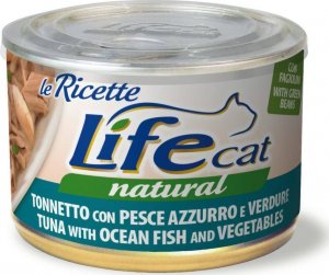 Life Pet Care LIFE CAT pusz.150g TUNA + OCEAN FISH LA RICETTE /24 1