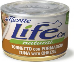 Life Pet Care LIFE CAT pusz.150g TUNA + CHEESE LA RICETTE /24 1