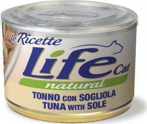 Life Pet Care LIFE CAT pusz.150g TUNA + SOLE LA RICETTE /24 1