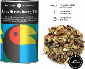 Blue Drop Zestaw herbat owocowych Kiwi Garden 3x100g 4