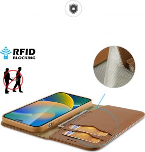 Dux Ducis Etui Dux Ducis Hivo Apple iPhone 14 Pro brązowy 19