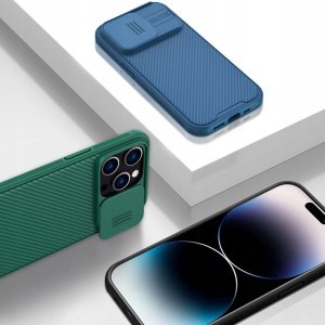 Nillkin Etui Nillkin Camshield Pro Apple iPhone 14 Pro niebieski 15