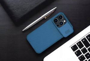 Nillkin Etui Nillkin Camshield Pro Apple iPhone 14 Pro niebieski 20