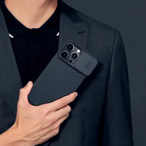 Nillkin Etui Nillkin Camshield Pro Apple iPhone 14 Pro niebieski 10