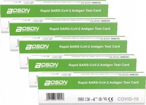 Boson TEST DO SAMOKONTROLI ANTYGENOWY COVID-19 x5 4