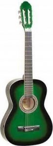 Prima Gitara klasyczna CG-1 1/2 Green Burst +po+tu 1