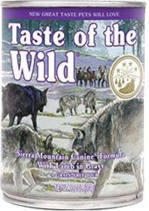Taste of the Wild Sierra Mountain Canine jagnięcina 390g 1