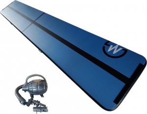 Master Dmuchany materac gimnastyczny MAS-B874-Blue-Black 600 cm x 100 cm x 10 cm niebieski 1