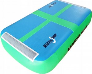 Master AirBlock Mata Gimnastyczna Trampolina MASTER 60 x 100 x 20 cm Blue Green 1