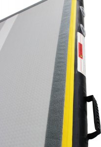 Master Dmuchany materac gimnastyczny Airtrack S-Pro 600 cm x 100 cm x 10 cm szary 3