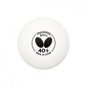 Butterfly Piłeczki do Tenisa Stołowego BUTTERFLY TRAINING Białe - 6 szt. 2