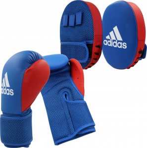 Adidas Zestaw Bokserski ADIDAS dla Dzieci Rękawice 6 oz Tarcze Łapy Trenera 1