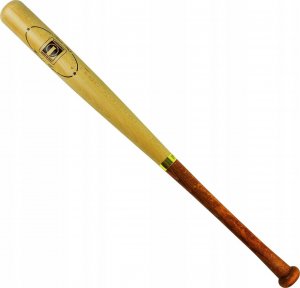 Lucio Londero Drewniany Kij Baseballowy 75 cm - Dwukolorowy 1