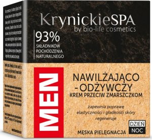 Krynickie Spa Krynickie SPA MEN Krem przeciwzmarszczkowy na dzień i na noc 50 ml 1