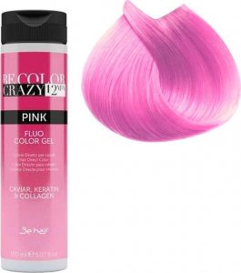 Be Hair Be Color Crazy Toner w Żelu 12 minute Pink 150 ml 1