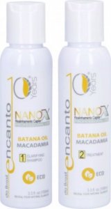 Encanto Encanto NANOX Brazilian Keratin 2x100ml Zestaw do keratynowego prostowania włosów 1