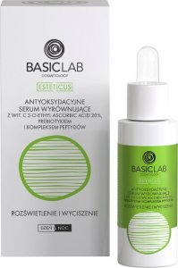 Basiclab BasicLab Antyoksydacyjne serum wyrównujące z witaminą C 20% 30ml 1