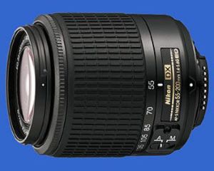Obiektyw Nikon Nikkor AF-S DX 55-200 mm f/4-5.6G IF-ED VR (JAA798DA) 1