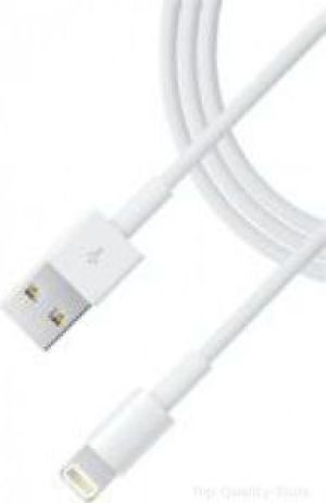 Kabel USB Apple USB-A - Lightning 1 m Biały (MD818BULK) 1