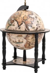 vidaXL BAREK GLOBUS ZE STOJAKIEM NA WINO LITY EUKALIPTUS 4