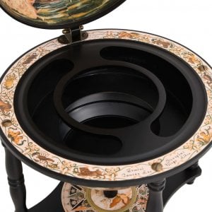 vidaXL BAREK GLOBUS ZE STOJAKIEM NA WINO LITY EUKALIPTUS 6