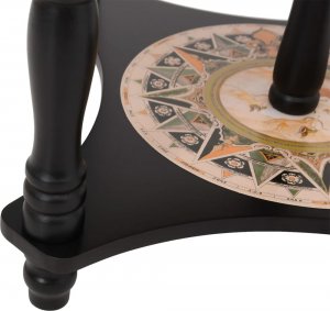 vidaXL BAREK GLOBUS ZE STOJAKIEM NA WINO LITY EUKALIPTUS 7