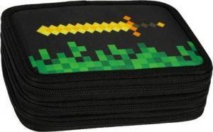 Piórnik Starpak PIXELE PIKSELE PIÓRNIK TRZYKOMOROWY Z WYPOSAŻENIEM 2