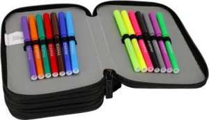 Piórnik Starpak PIXELE PIKSELE PIÓRNIK TRZYKOMOROWY Z WYPOSAŻENIEM 6