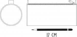 Piórnik Vadobag BIEDRONKA I CZARNY KOT KOSMETYCZKA PIÓRNIK TUBA 5