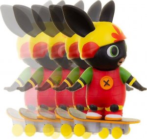 Figurka Golden Bear Królik Bing na deskorolce 4