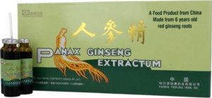 Meridian Napój żeń-szeń Panax Ginseng Extractum 10x10 ml 1
