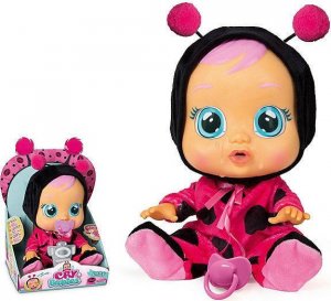 IMC Toys CRY BABIES LALKA PŁACZE BIEDRONKA LADY 4