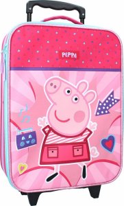 Vadobag PEPPA PIG WALIZKA KÓŁKCH PLECAK WOREK DZIECI BAGAŻ 2