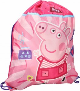 Vadobag PEPPA PIG WALIZKA KÓŁKCH PLECAK WOREK DZIECI BAGAŻ 3