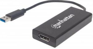 Adapter USB Manhattan USB A/DisplayPort (152327) 1