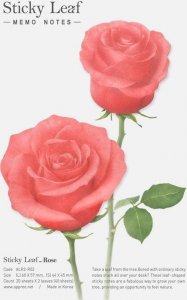Appree Kartki samoprzylepne Róża czerwona M 1