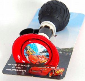 Darpeje DISNEY CARS AUTA TRĄBKA DO ROWERU ROWEROWA DZWONEK 2