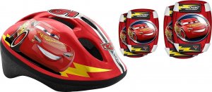 Darpeje DISNEY CARS AUTA ZESTAW KASK 4 OCHRANIACZE ROWER 1