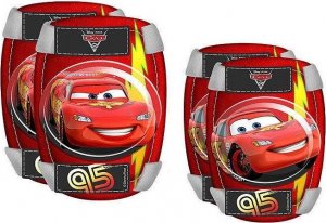 Darpeje DISNEY CARS AUTA ZESTAW KASK 4 OCHRANIACZE ROWER 3