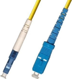 MicroConnect Patchcord światłowodowy, LC/UPC - SC/UPC, 9/125, LSZH, 2m (FIB461002) 1