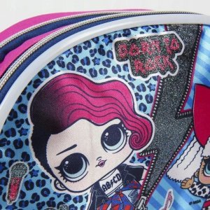 Piórnik Cerda LOL L.O.L PIÓRNIK DWUKOMOROWY KOSMETYCZKA TUBA LED 3