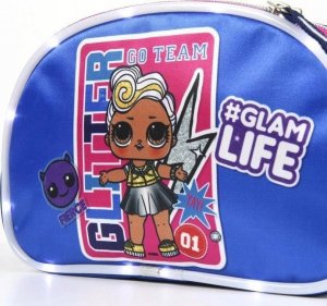 Piórnik Cerda LOL L.O.L PIÓRNIK DWUKOMOROWY KOSMETYCZKA TUBA LED 4